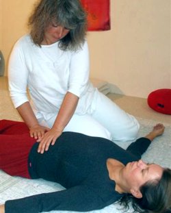 Shiatsu-Behandlung