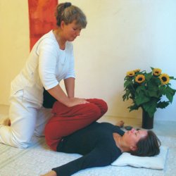 Shiatsu-Behandlung